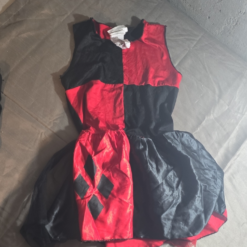 Kids Red and Black Superhero Costume